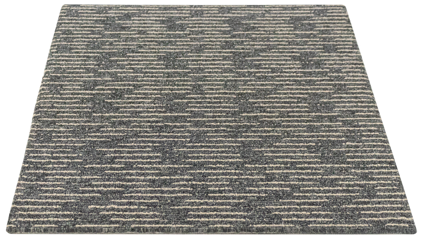 Alfombra Modular Zúrich 50x50 cm | Uso Rudo, 4 Tonos Mezclados y Propiedades Antiestáticas