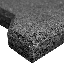 Adoquín de Hule 25mm Negro Caballerizas