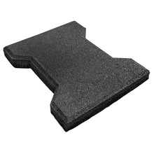 Adoquín de Hule 25mm Negro Caballerizas