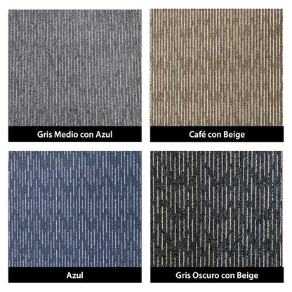 Alfombra Modular Zurich 50x50cm Para oficina m2