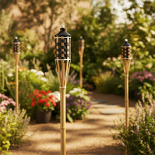 Antorcha de Bambú Jardín 150cm Pack 4