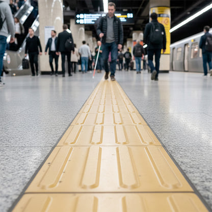 Loseta Podotáctil Cerámica para Invidentes