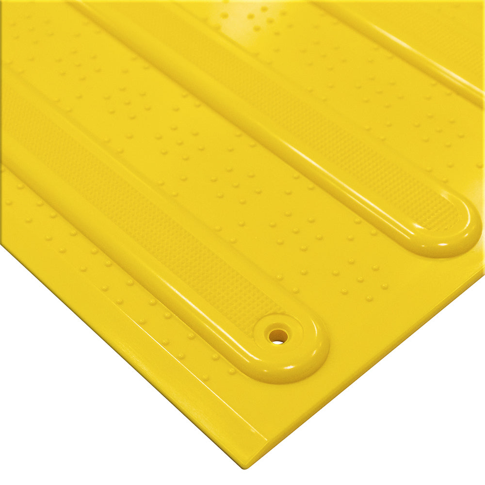 Guías podotáctiles para exterior plastico ABS