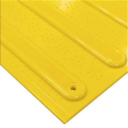 Guías podotáctiles para exterior plastico ABS
