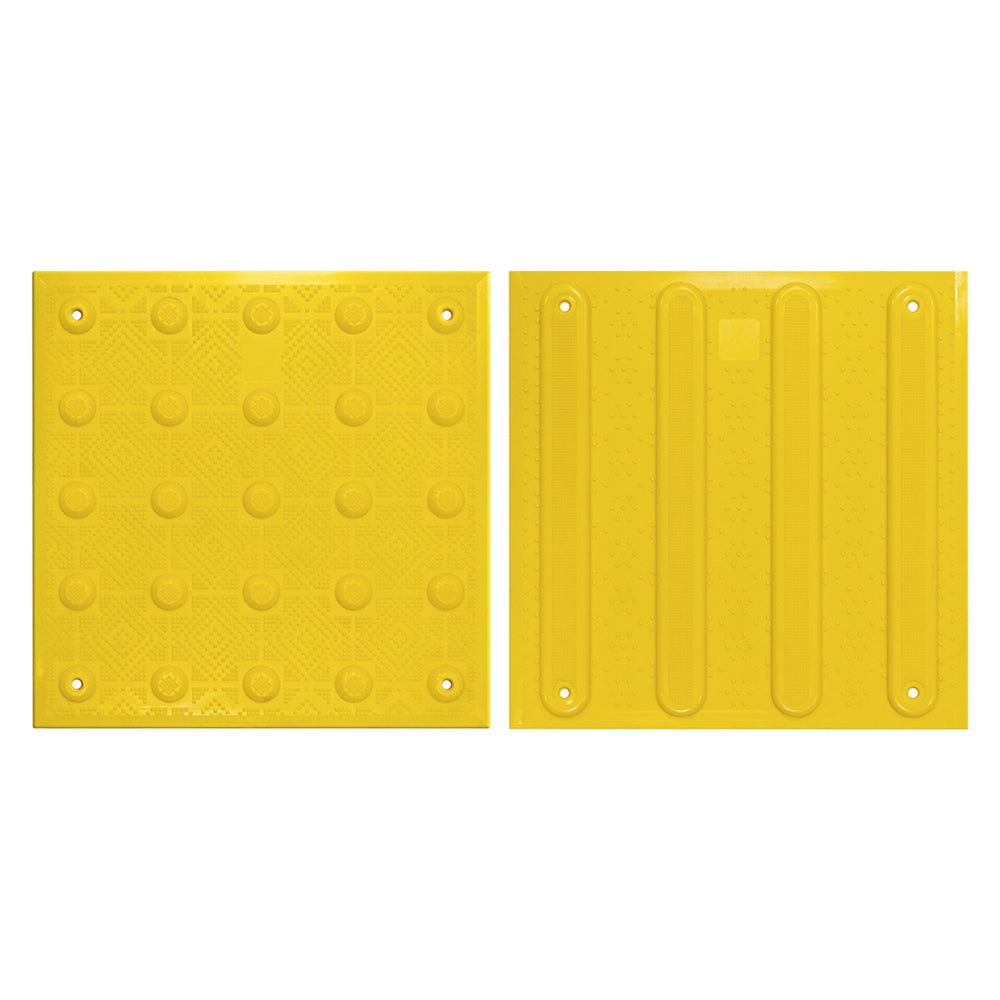 Guías podotáctiles para exterior plastico ABS