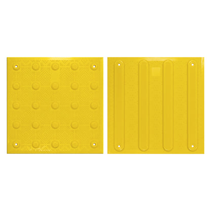 Loseta/Pavimento Podotáctil PVC/Caucho 30x30cm