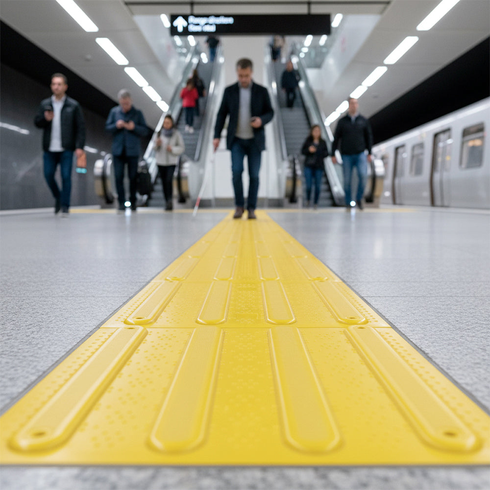 Loseta/Pavimento Podotáctil PVC/Caucho 30x30cm