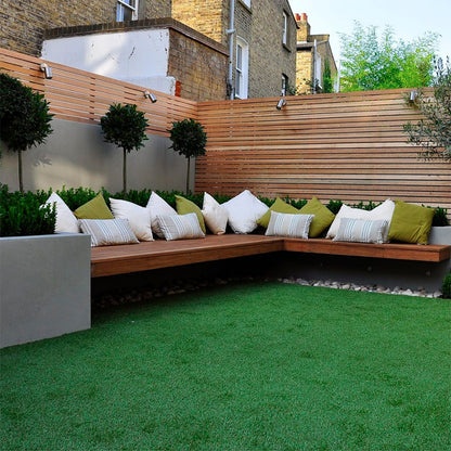 Pasto Sintético Verde Classic 20mm Uso Decorativo