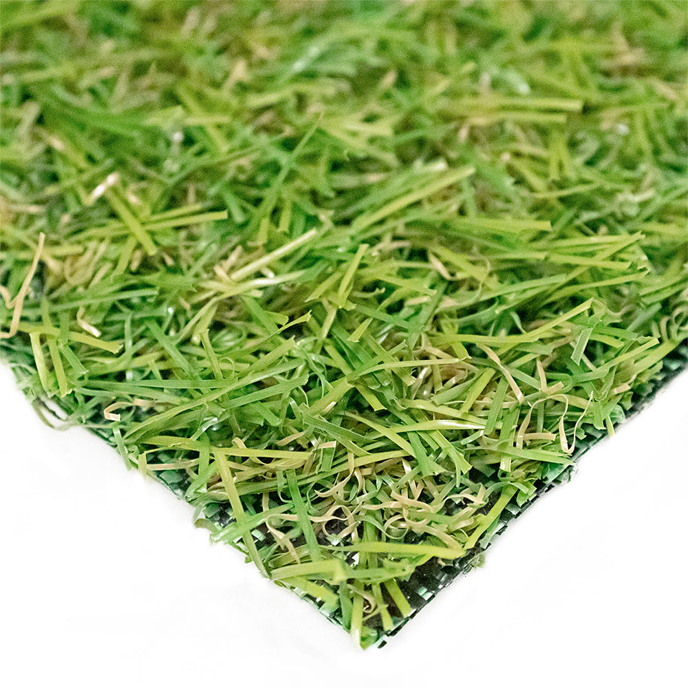 Pasto Artificial Denali 20mm Verde Café Uso decorativo