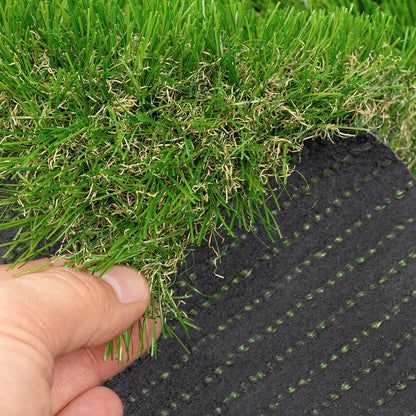 Pasto Artificial Denali 20mm Verde Café Uso decorativo