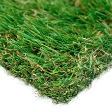 Pasto Sintético Supreme 30mm Verde Café Uso decorativo