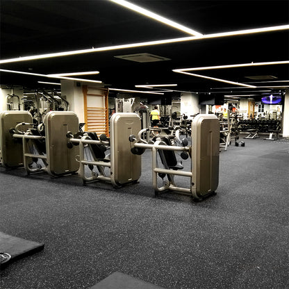 Piso Caucho Gimnasio  Uso Rudo 50x50cm