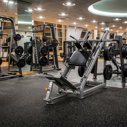 Piso Caucho Gimnasio  Uso Rudo 50x50cm