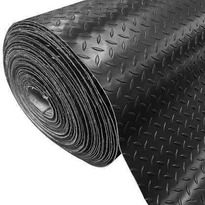 Piso PVC espiga patrón diamante en rollo