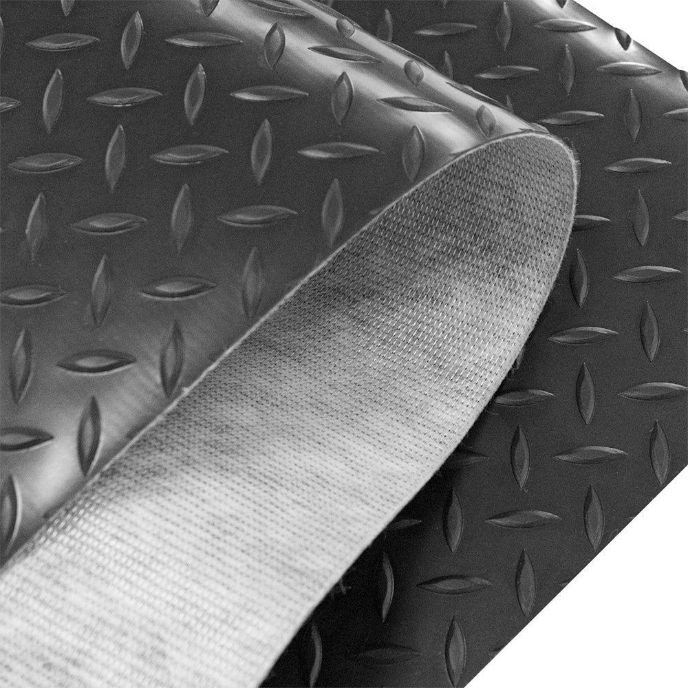 Piso PVC espiga patrón diamante en rollo