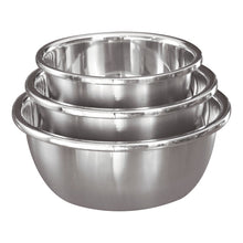 Set de 3 Mixing Bowl de Acero Inoxidable | Tazones Reforzados para Cocina Duraderos y Multiusos