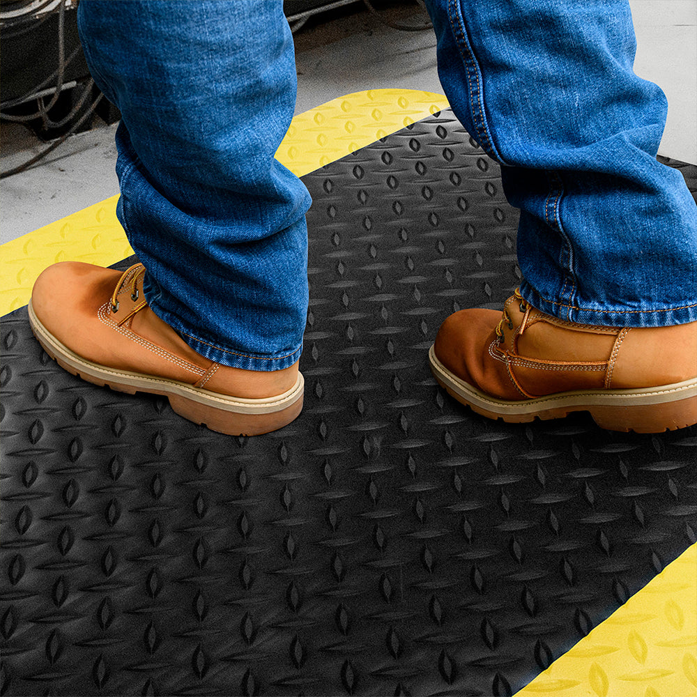 Tapete Antifatiga Rollo PVC Diamantado