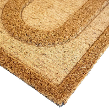 Tapete de entrada Coco Hello 40cm x 60 cm