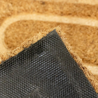 Tapete de entrada Coco Hello 40cm x 60 cm