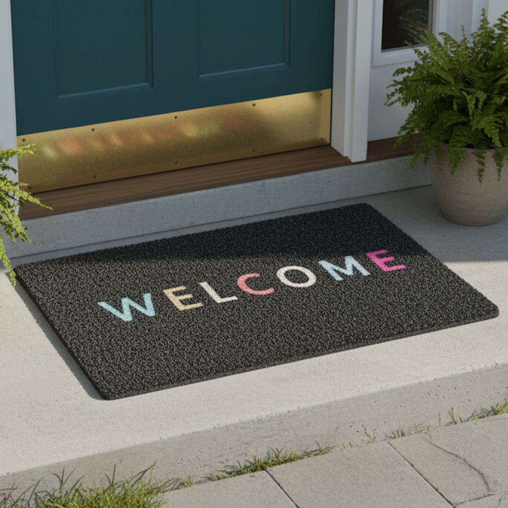 Tapete de entrada Rizo Home Welcome 40 cm x 60 cm