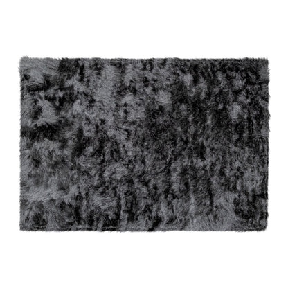 Tapete de sala Sena negro gris 160 cm x 225 cm