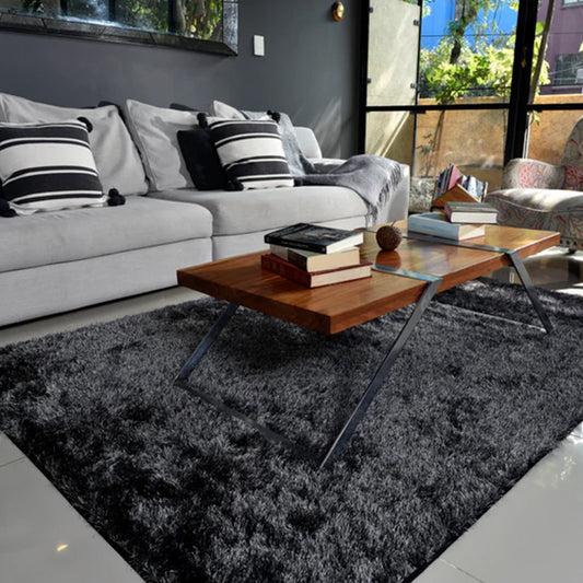 Tapete de sala Soria Negro 160 cm x 225 cm