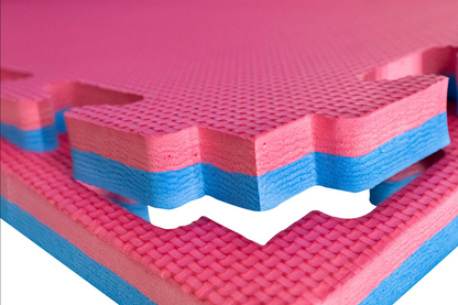 Tatami taekwondo grosor 2.5 cm bicolor