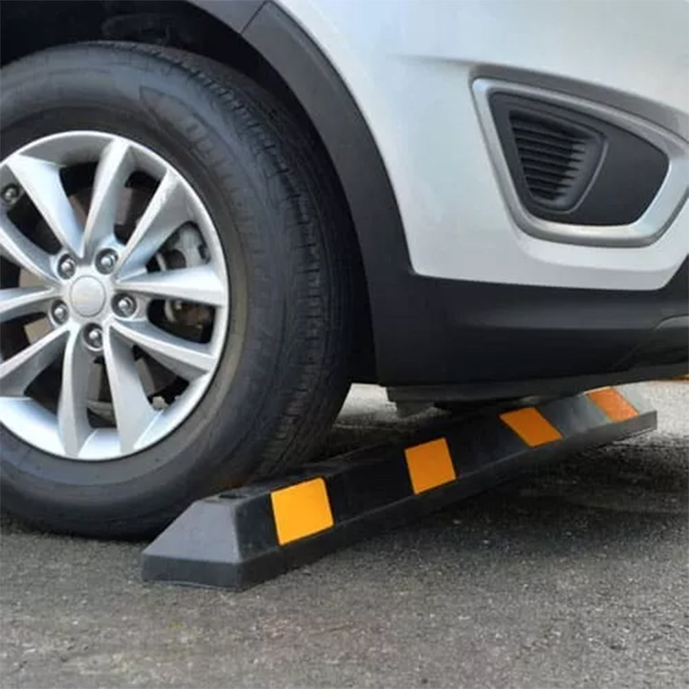 Tope Estacionamiento 180cm Hule Uso Rudo
